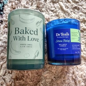 New candles!! Set of two! 😘